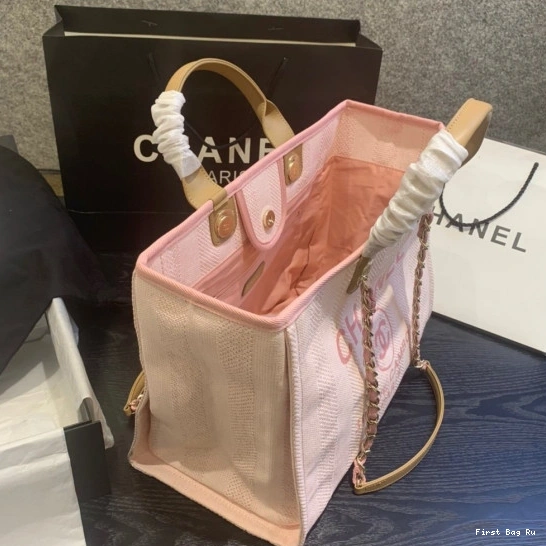 First Bag Ru BAG LARGE SHOPPING CHANEL 0714